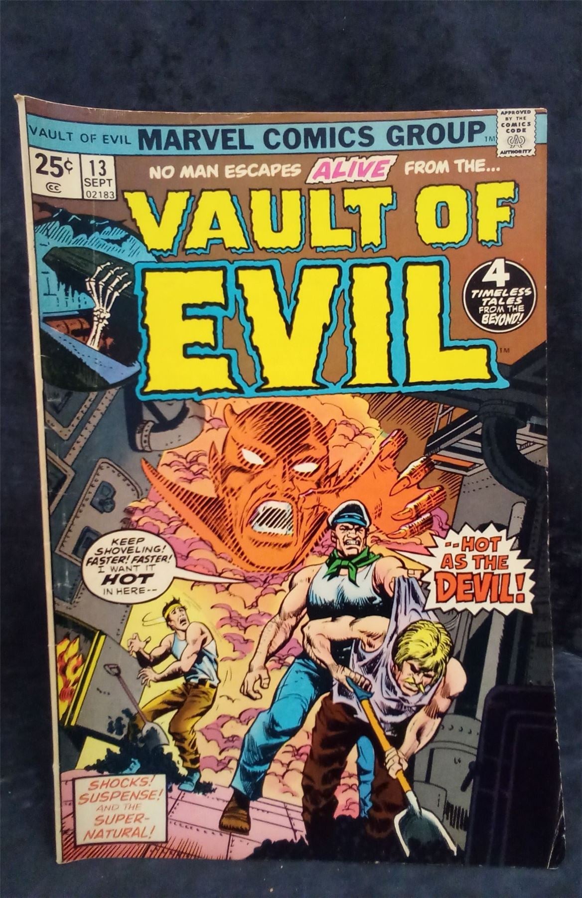 Vault of Evil #13 1974 Marvel Comics Comic Book