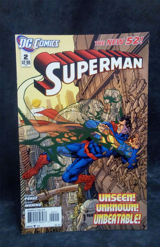 Superman #2 2011 DC Comics Comic Book