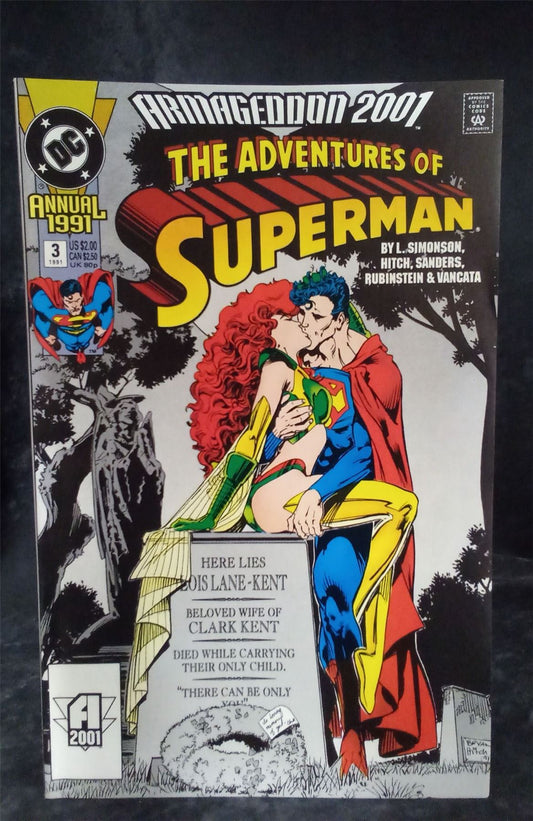 Adventures of Superman Annual #3 1991 DC Comics Comic Book