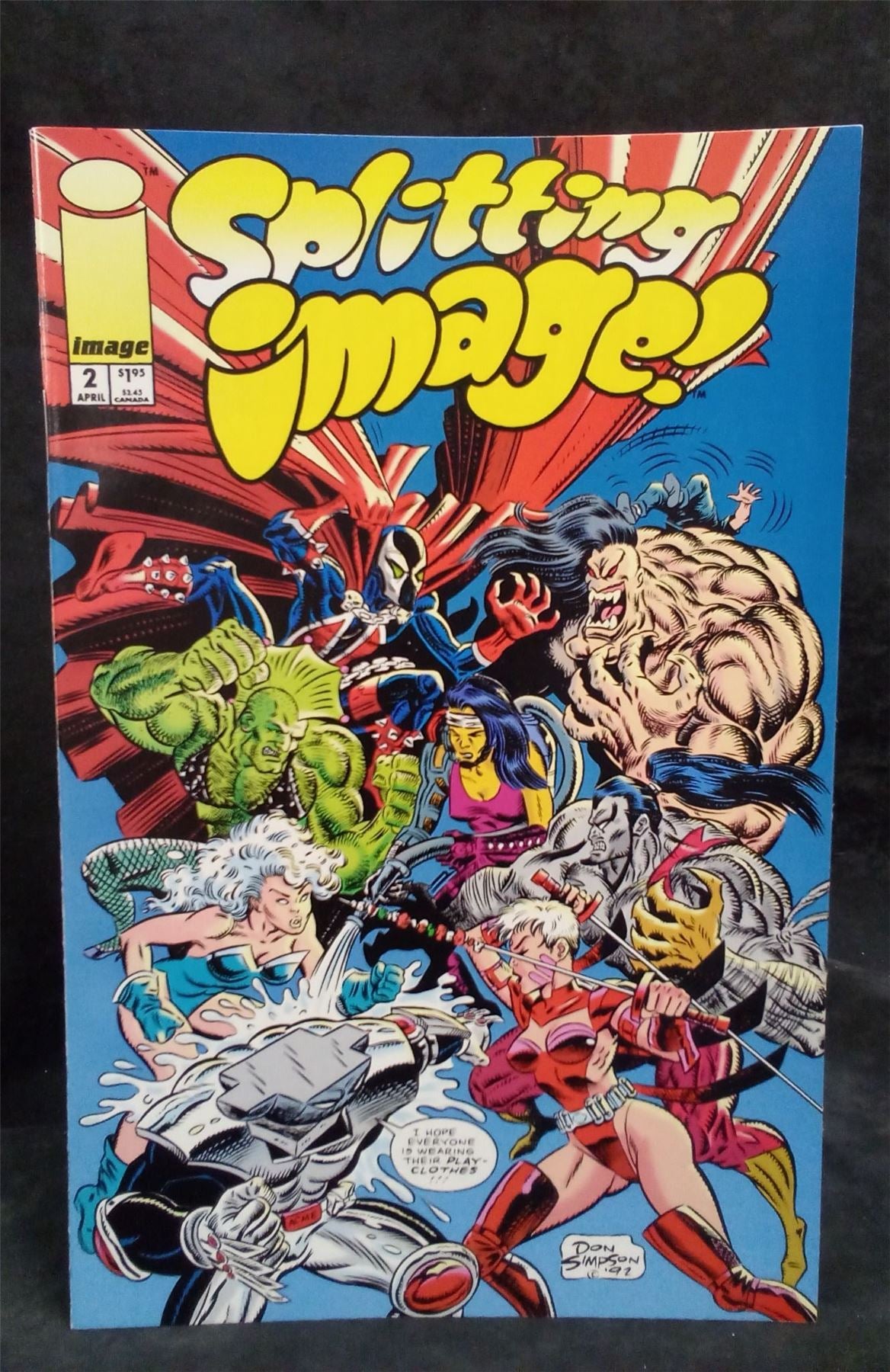 Splitting Image #2 1993 Image Comics Comic Book