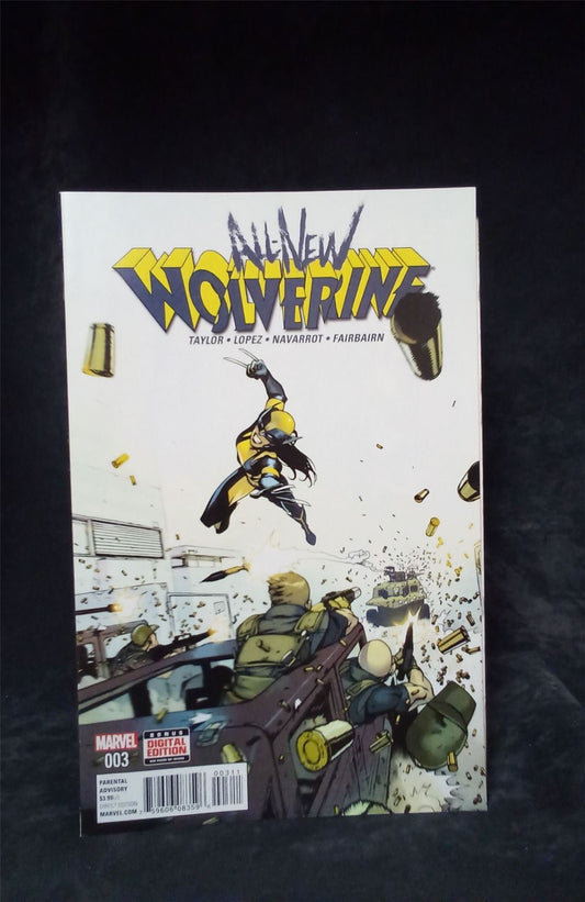 All-New Wolverine #3 2016 Marvel Comics Comic Book