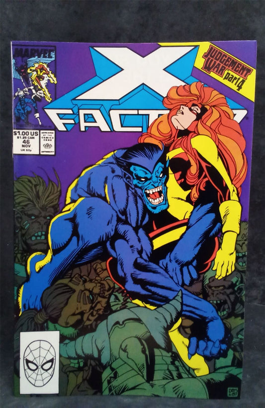 X-Factor #46 1989 Marvel Comics Comic Book
