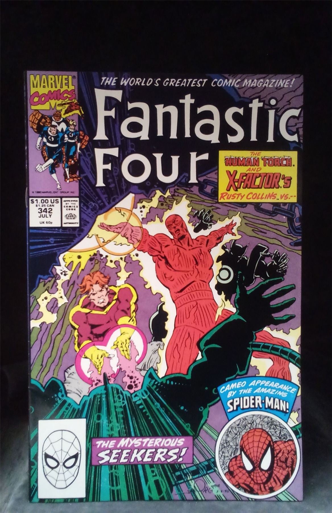 Fantastic Four #342 1990 Marvel Comics Comic Book