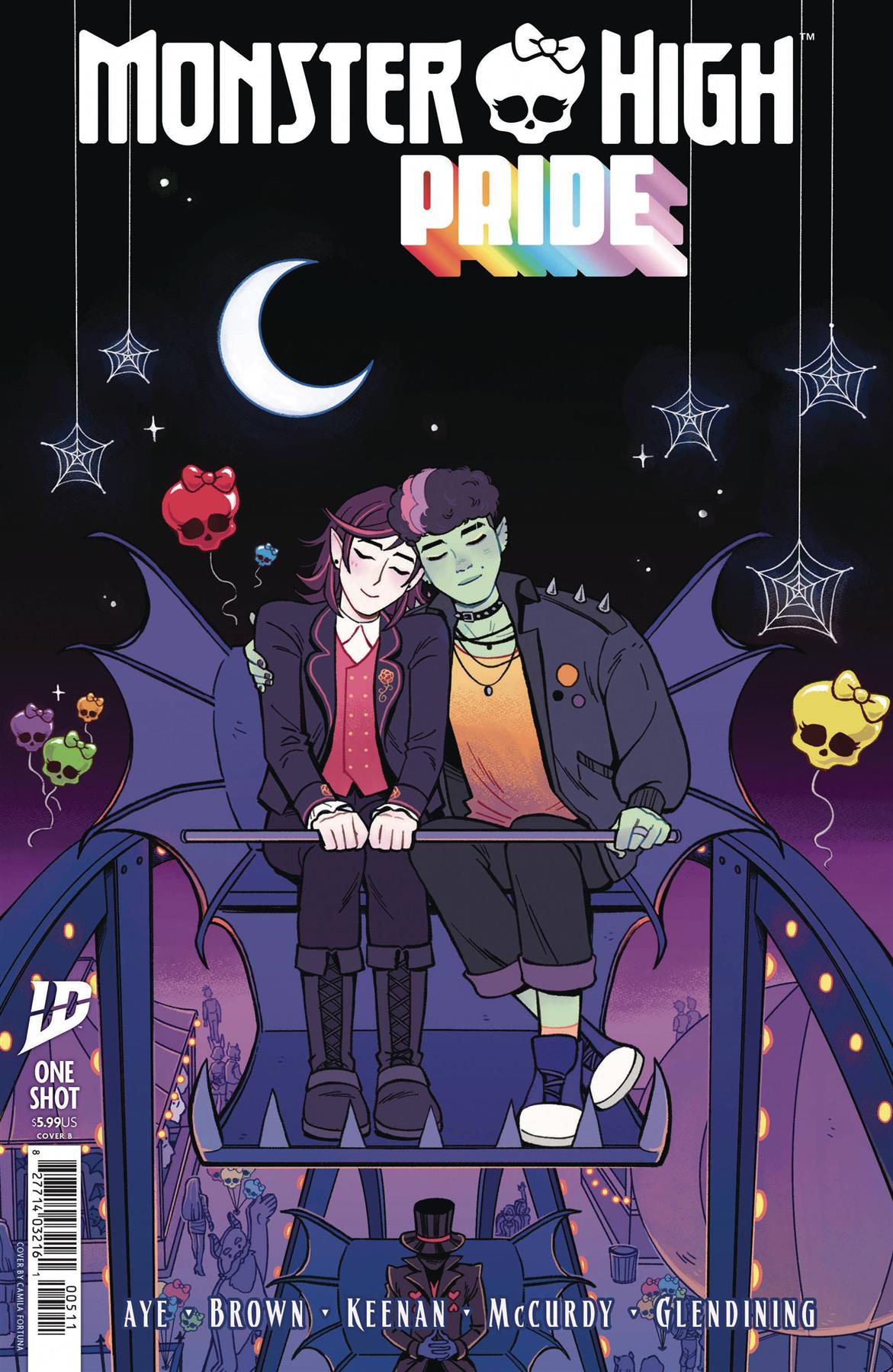 Monster High Pride 2025 Oneshot Cvr B Mccurdy Idw-prh Comic Book 2025