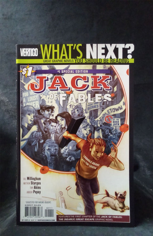 Jack of Fables #1 Special Edition 2010 DC Comics Comic Book