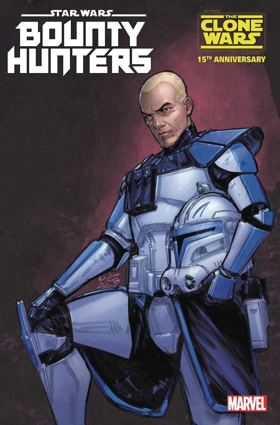 Star Wars Bounty Hunters #39 Rex Clone Wars 15th Anniv Var (Rex Clone Wars 15th Anniv Var) Marvel Prh Comic Book 2023