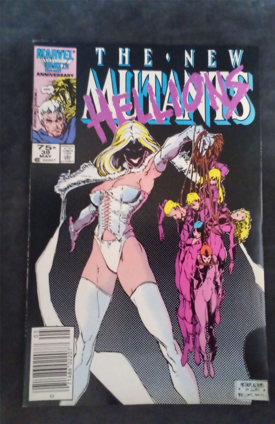 The New Mutants #39 1986 marvel Comic Book
