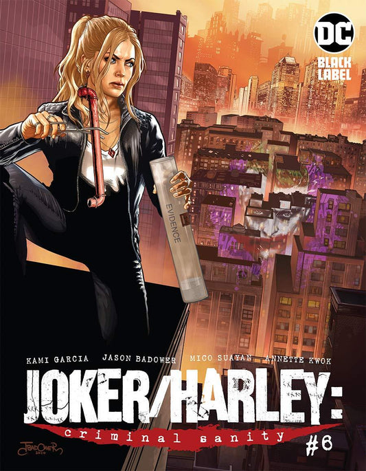 Joker Harley Criminal Sanity #6 (of 8) Cvr B Jason Badower Var DC Comics