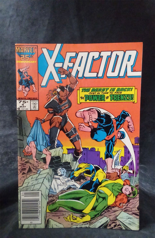 X-Factor #4 1986 Marvel Comics Comic Book