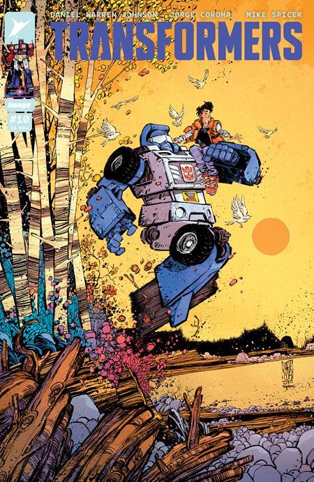 Transformers #10 Cvr B Jorge Corona & Mike Spicer Var Image Comics Comic Book