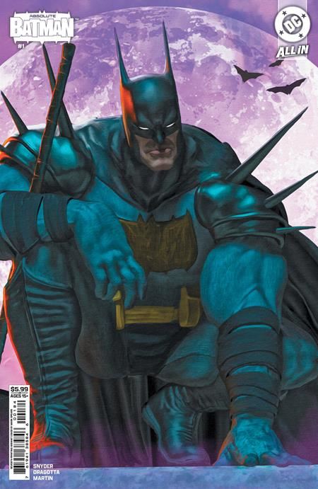 ABSOLUTE BATMAN #1 Seventh Printing Cvr B Mark Spears Connecting Card Stock Var  DC Comics Comic Book 2025