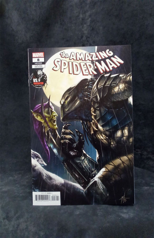 The Amazing Spider-Man #8 Dell'Otto Cover 2022 Marvel Comics Comic Book