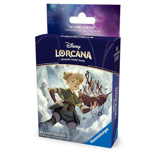 Card Sleeves Disney Lorcana Reign of Jafar- Tinker Bell, Giant Fairy 65ct By Ravensburger
