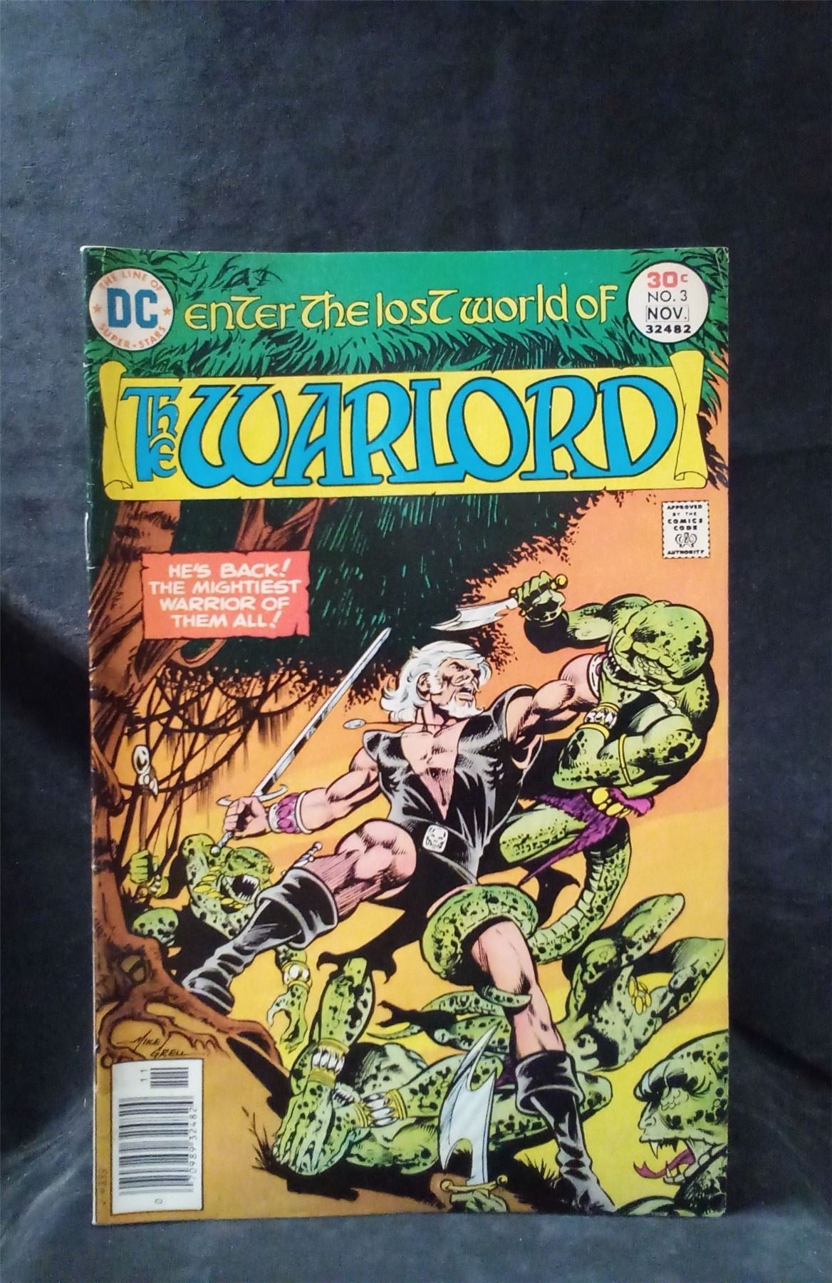 Warlord #3 1976 DC Comics Comic Book