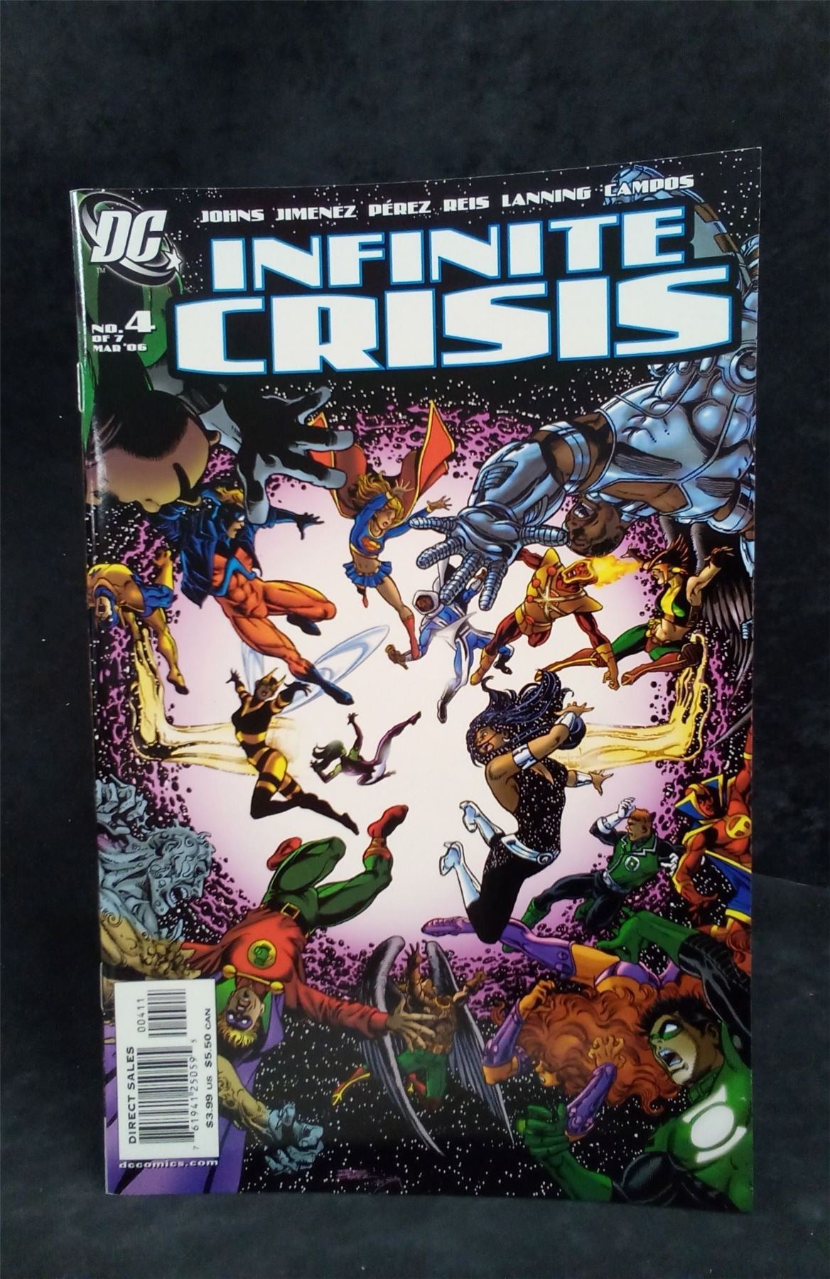 Infinite Crisis #4 2006 Perez Cover DC Comics Comic Book