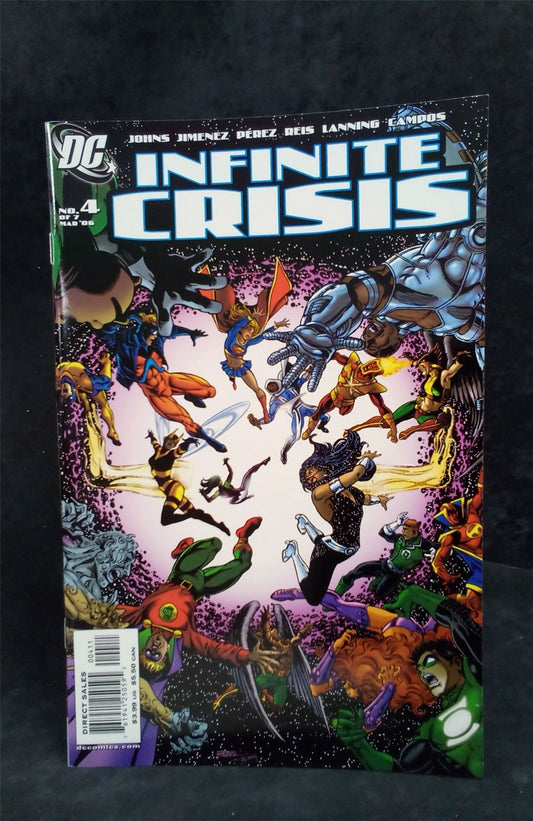 Infinite Crisis #4 2006 Perez Cover DC Comics Comic Book