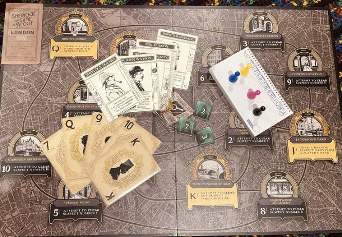 Sherlock: The Game is Afoot By Indie Boards & Cards Board Game