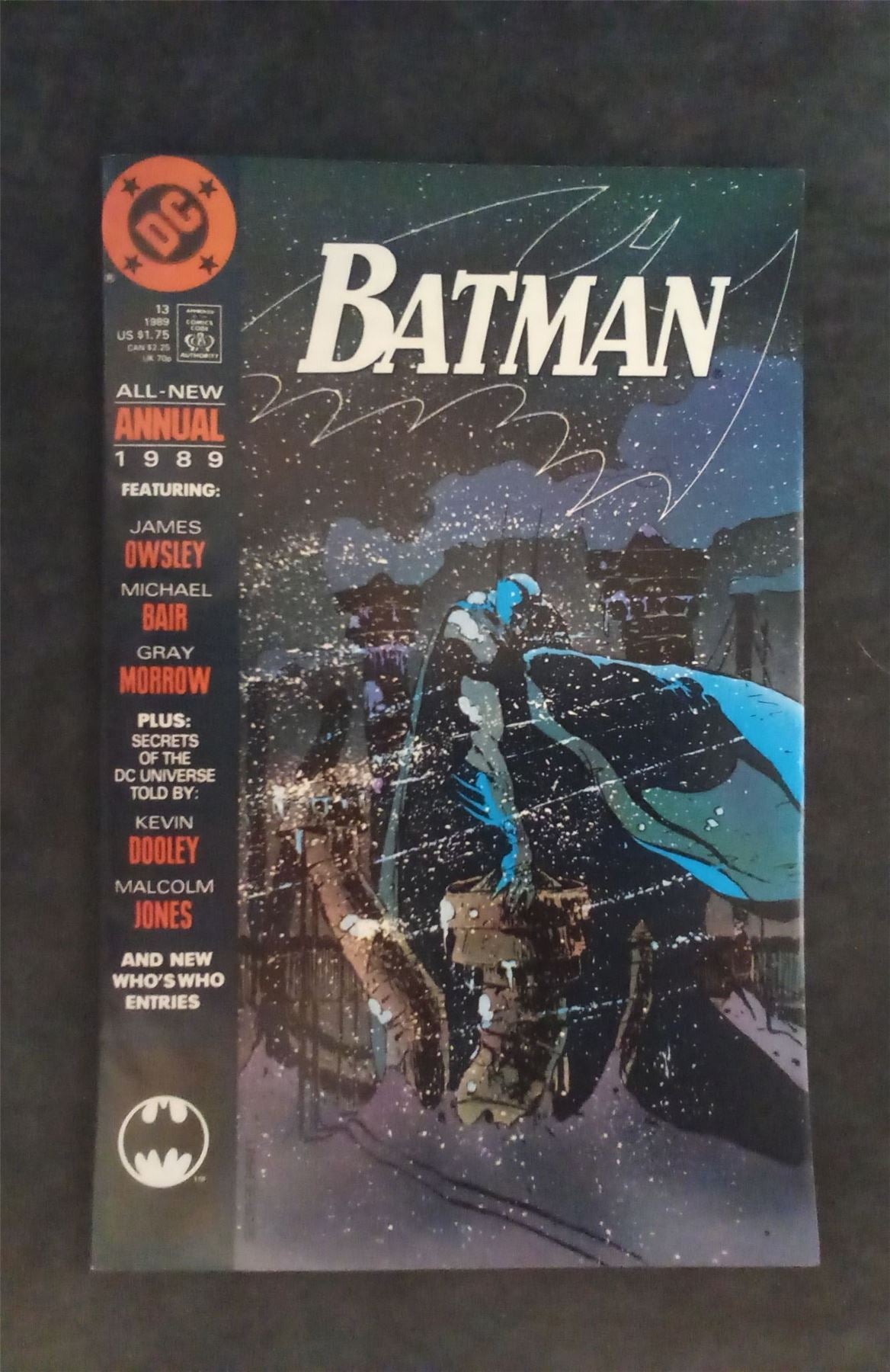 Batman Annual #13 1989 dc-comics Comic Book