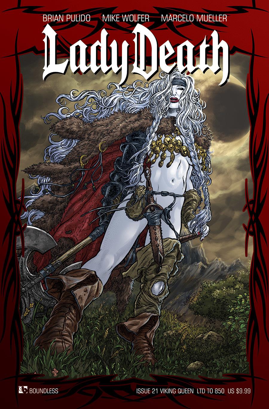 Lady Death (2010) Poise Bag Set (5ct) Boundless Comics Comic Book