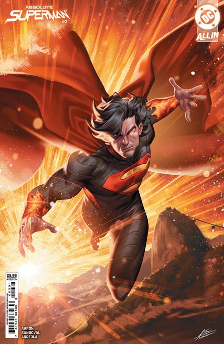 Absolute Superman #2 Cvr C Mateus Manhanini Card Stock Var DC Comics Comic Book