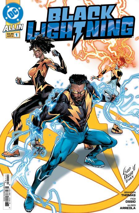 Black Lightning #1 Cvr A Fico Ossio DC Comics Comic Book