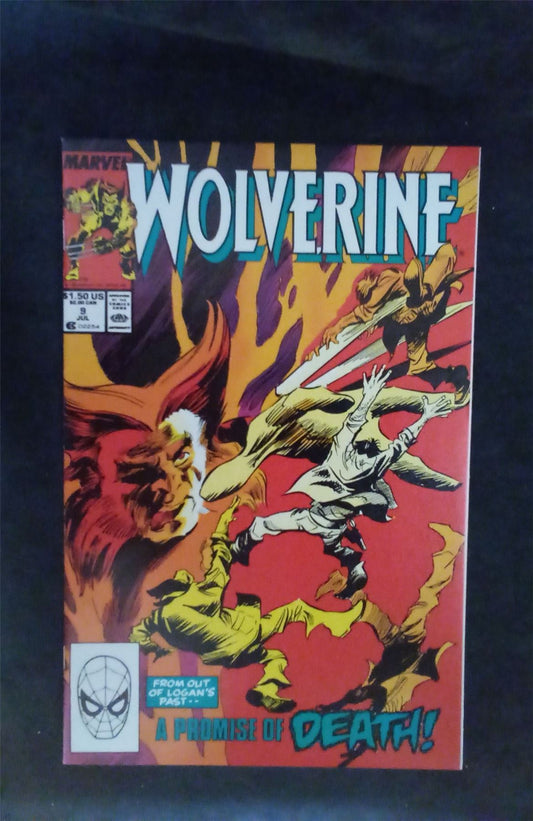 Wolverine #9 1989 marvel Comic Book