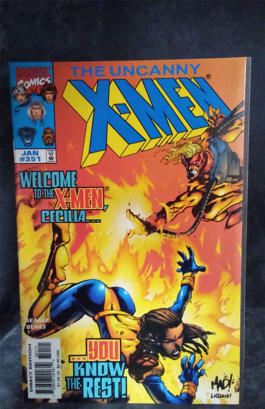 The Uncanny X-Men #351 1998 Marvel Comics Comic Book