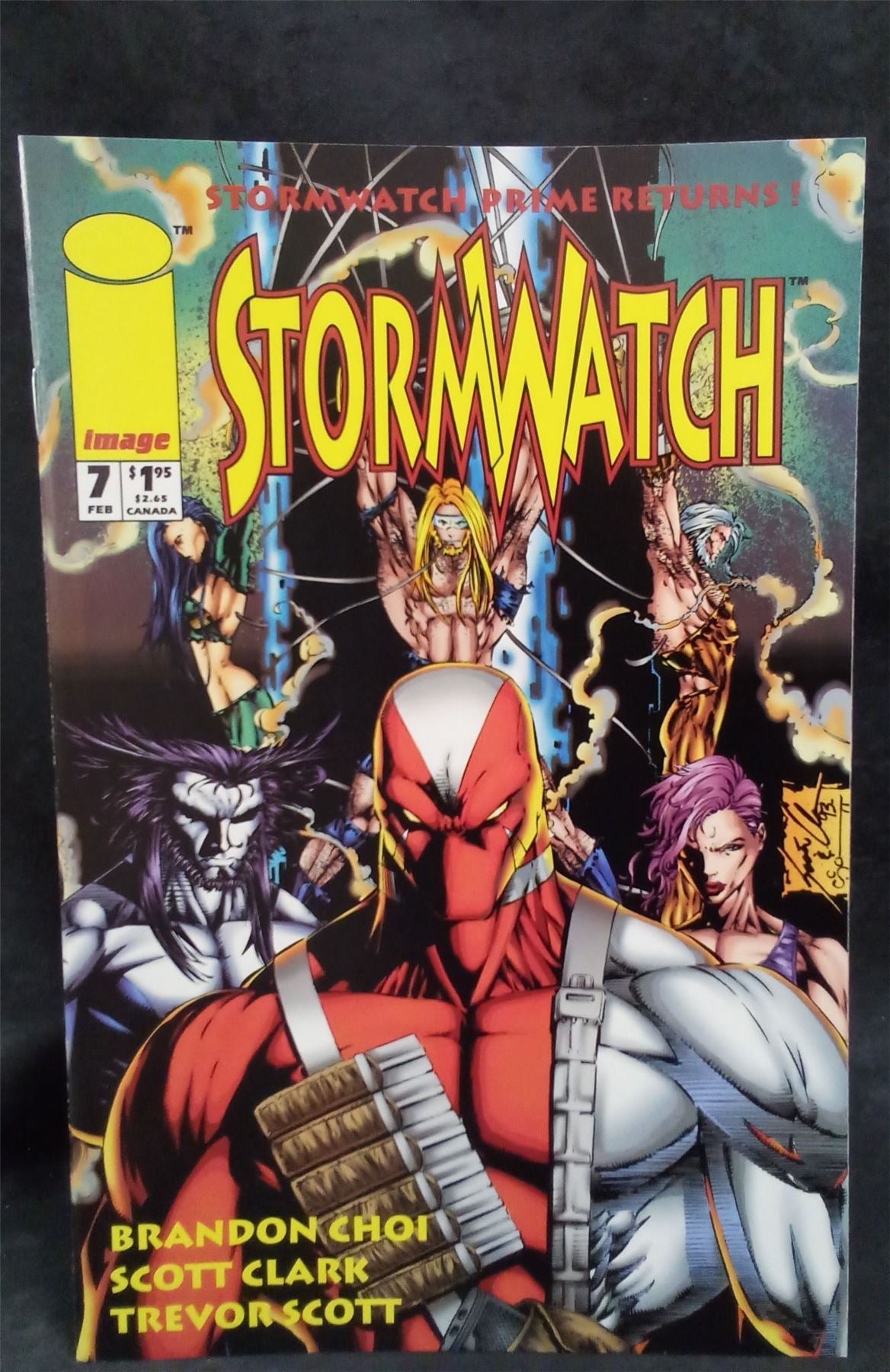 Stormwatch #7 1994 image comics Comic Book