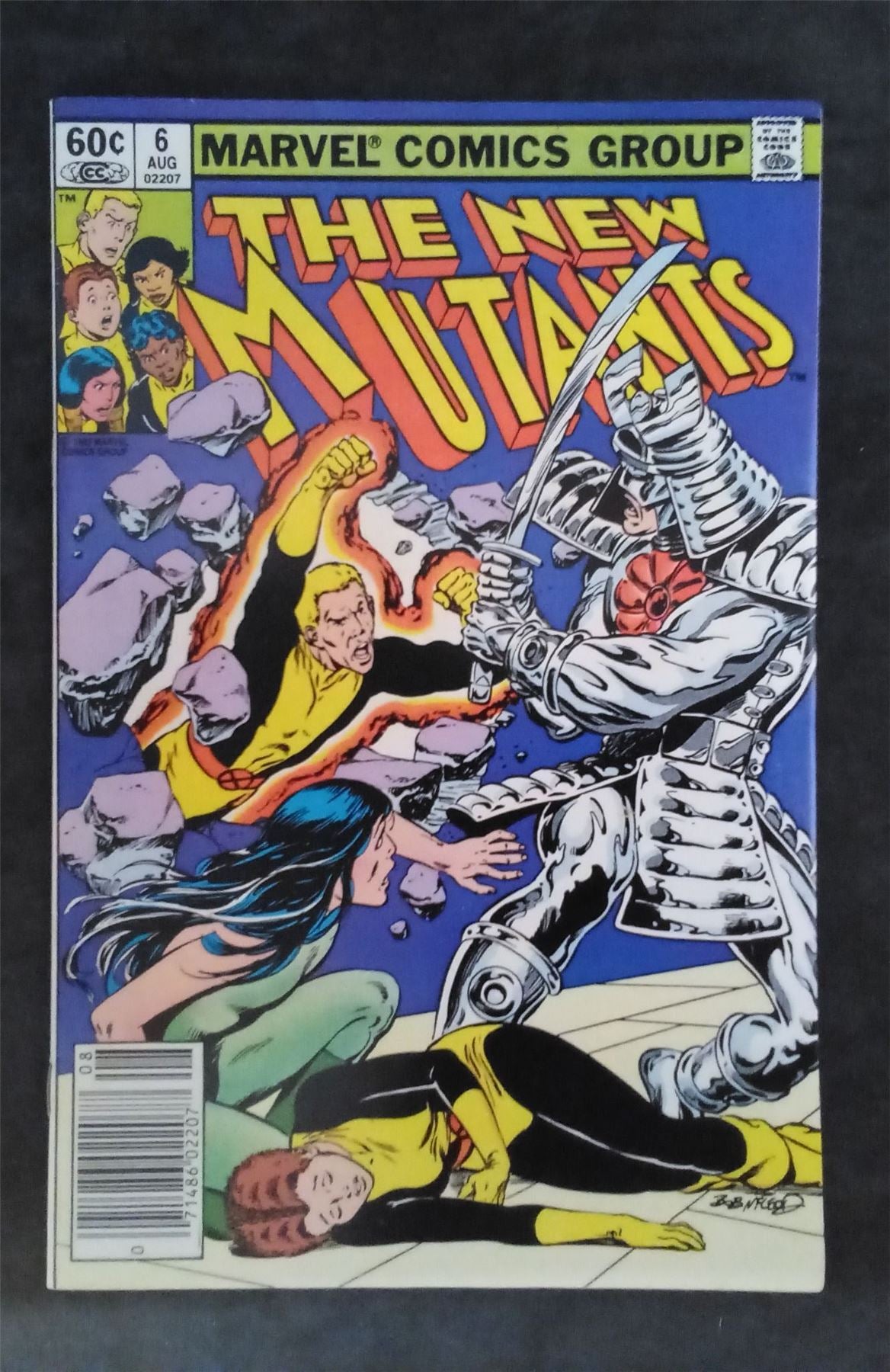 The New Mutants #6 1983 marvel Comic Book