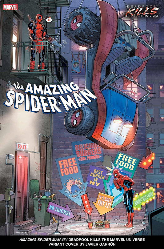 Amazing Spider-man #54 Deadpool Kills Marvel Universe Var Deadpool Kills Marvel Universe Var Marvel Prh Comic Book 2024