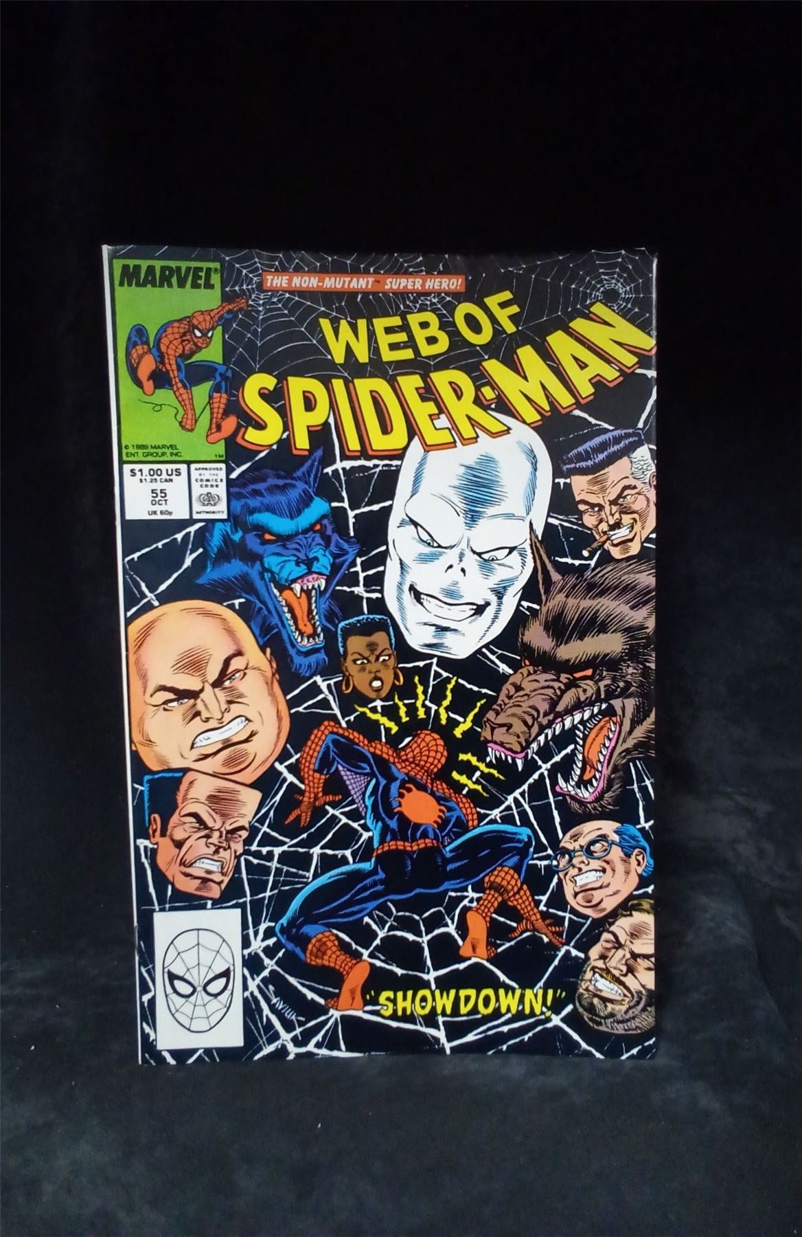 Web of Spider-Man #55 1989 Marvel Comics Comic Book