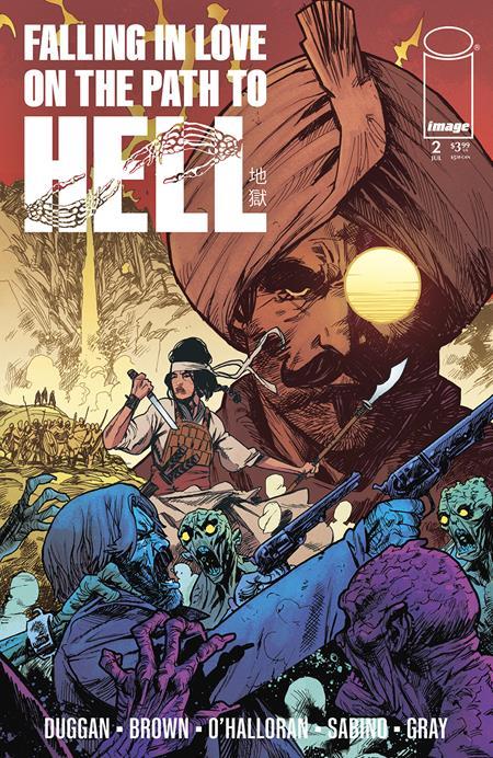 Falling In Love On The Path To Hell #2 Cvr A Garry Brown & Chris O Halloran (mr) Image Comics Comic Book