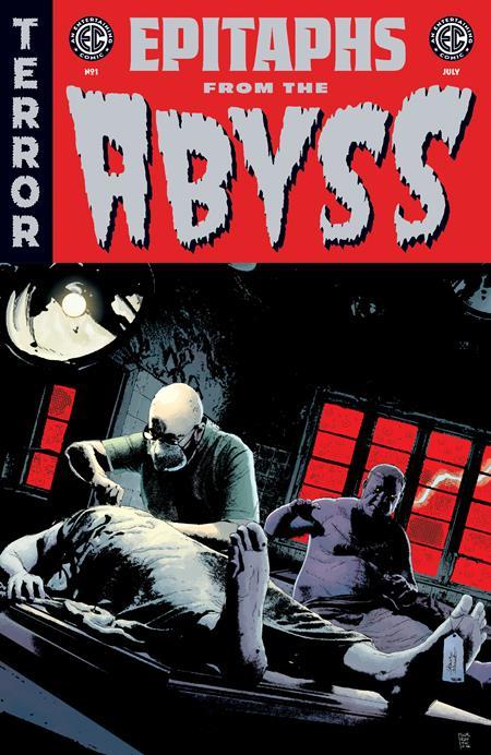 Ec Epitaphs From The Abyss #1 (of 5) Cvr D Andrea Sorrentino Silver Foil Var Allocations May Occur Oni Press Comic Book