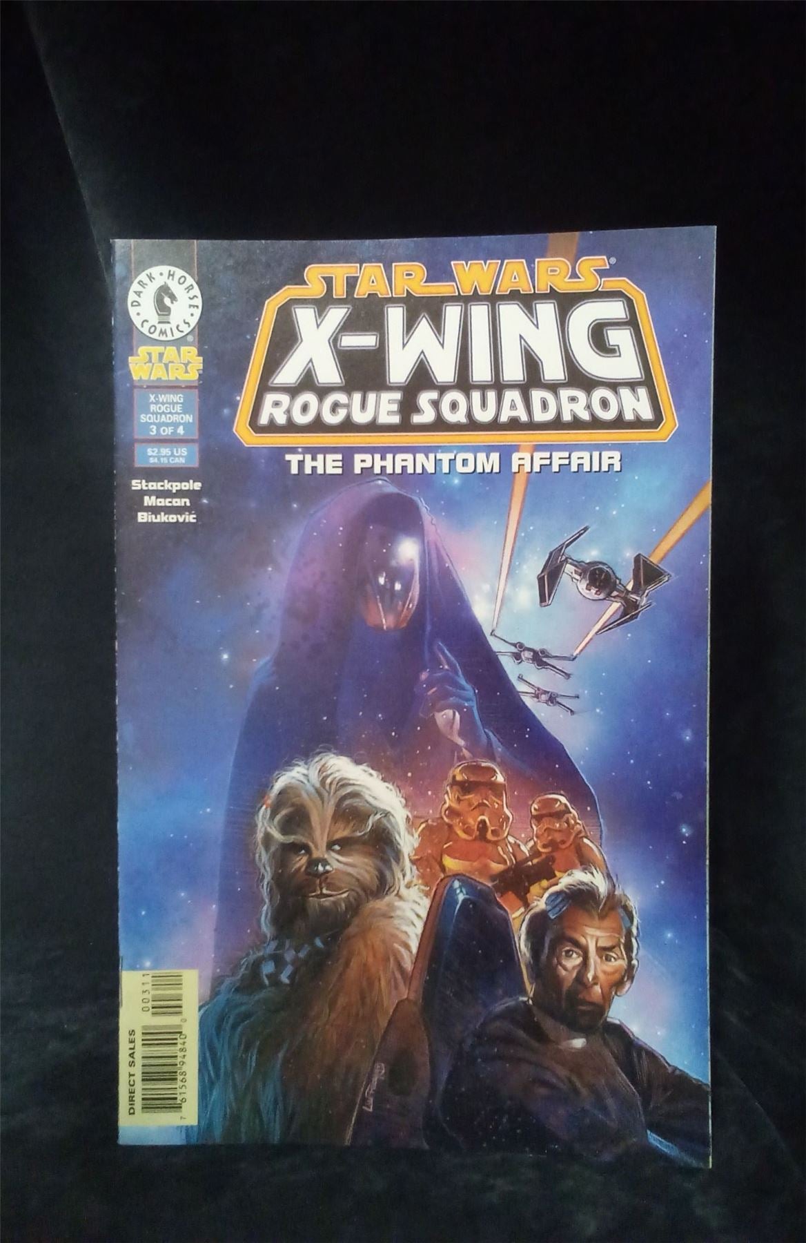 Star Wars: X-Wing Rogue Squadron The Phantom Affair #3 1996  Comic Book