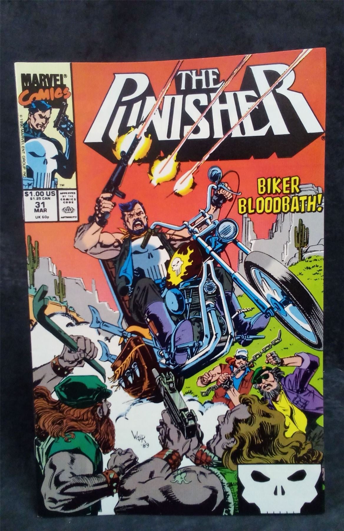 The Punisher #31 1990 Marvel Comics Comic Book