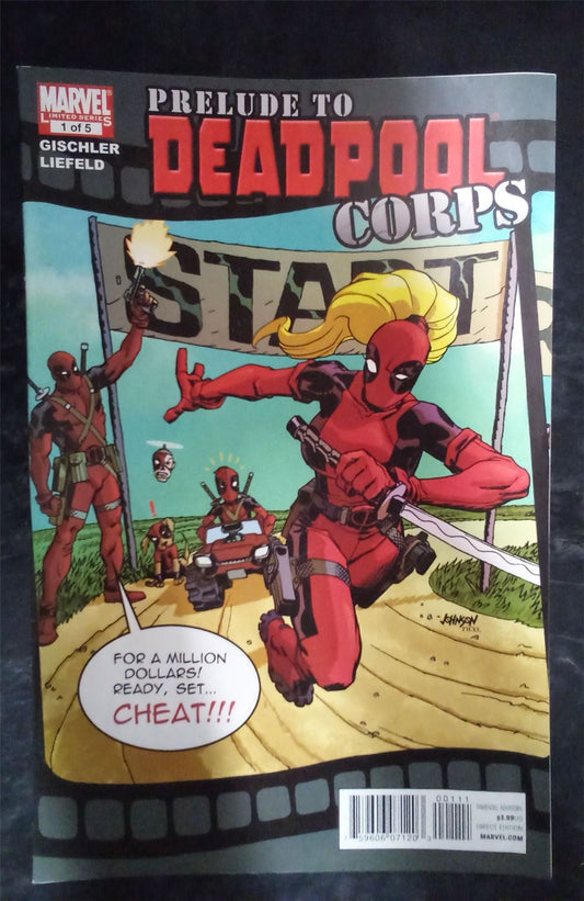 Prelude to Deadpool Corps #1 2010 Marvel Comics Comic Book