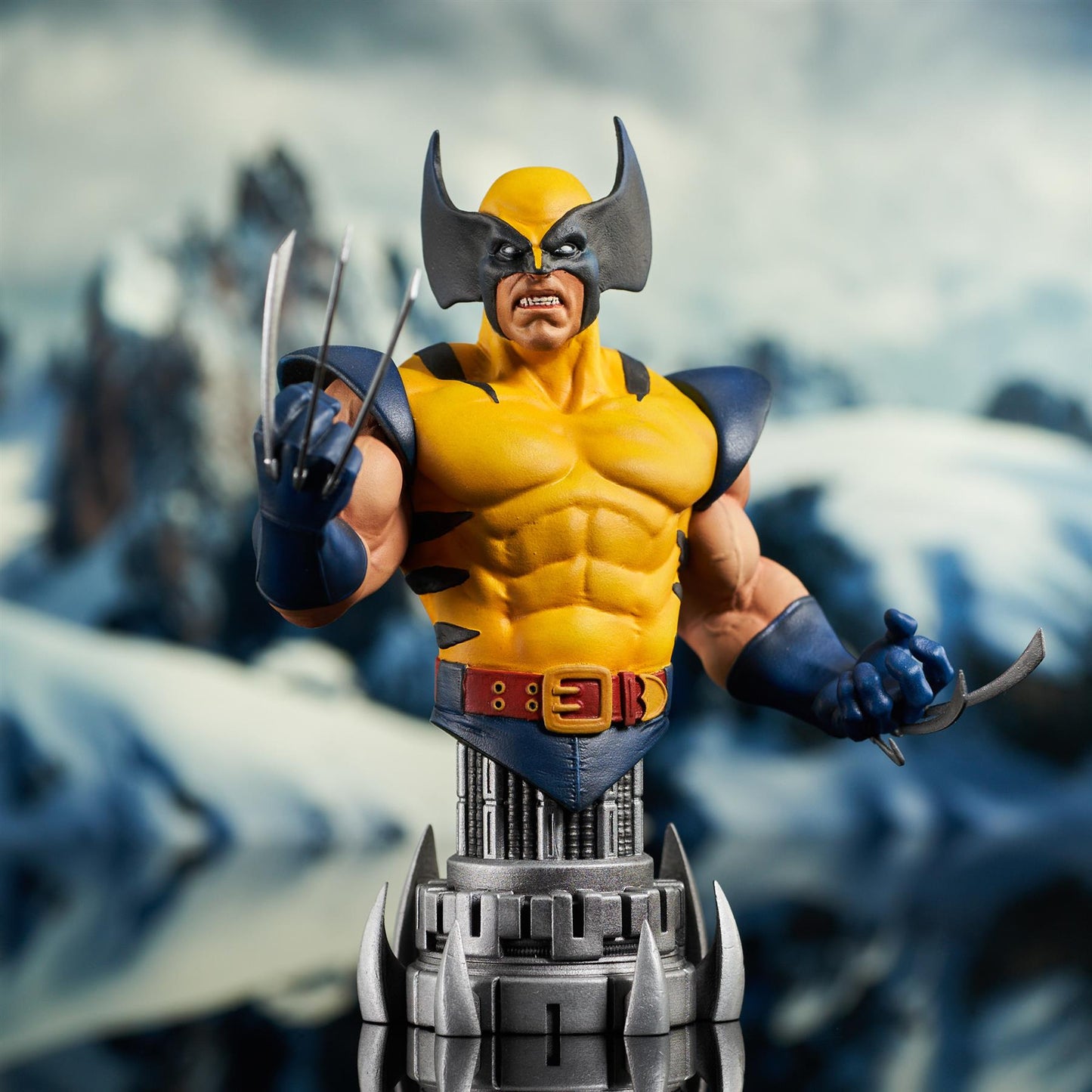 Diamond Select Toys Sdcc 2024 Marvel Comic Yellow Wolverine Bust