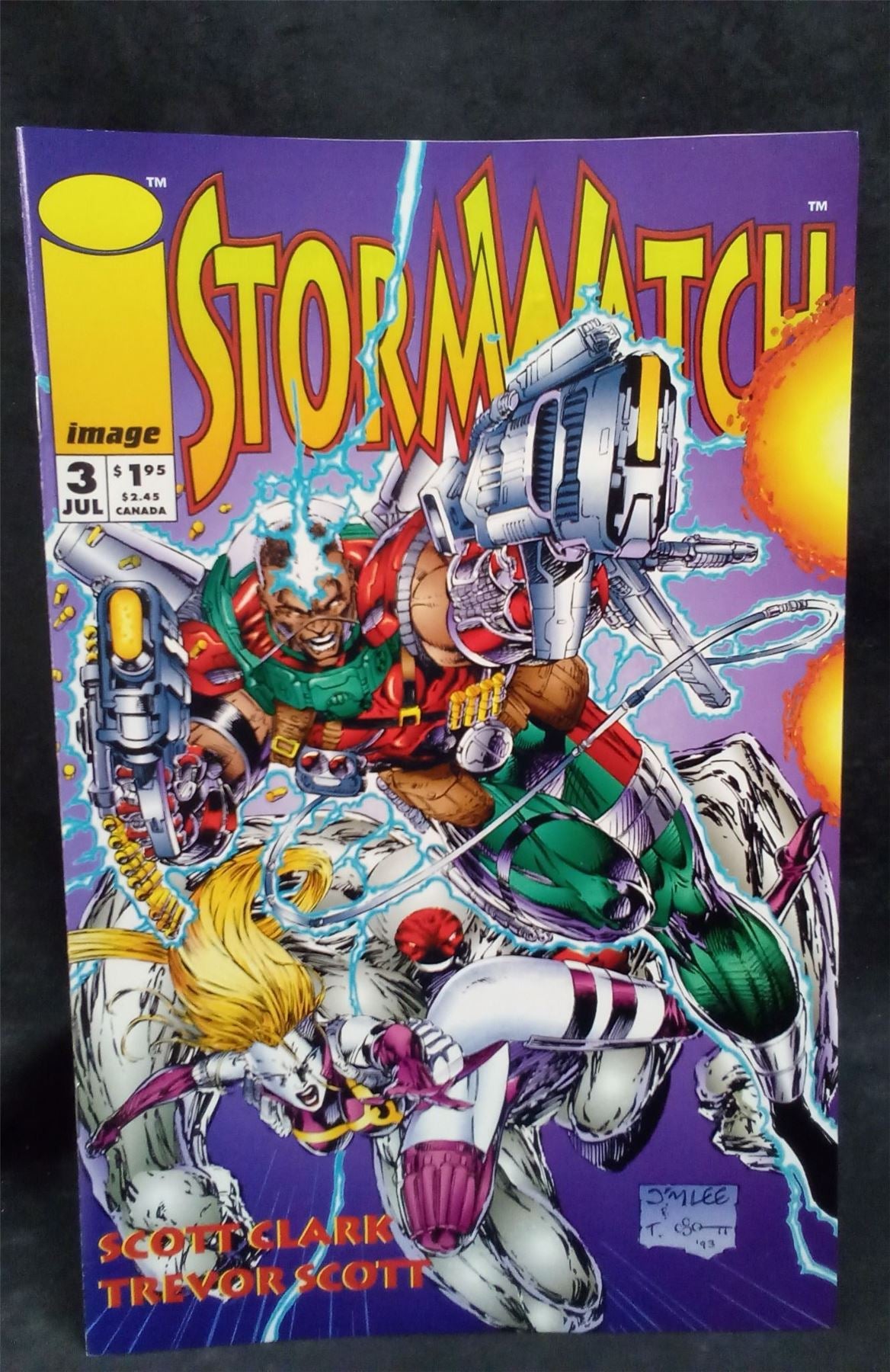Stormwatch #3 1993 image comics Comic Book