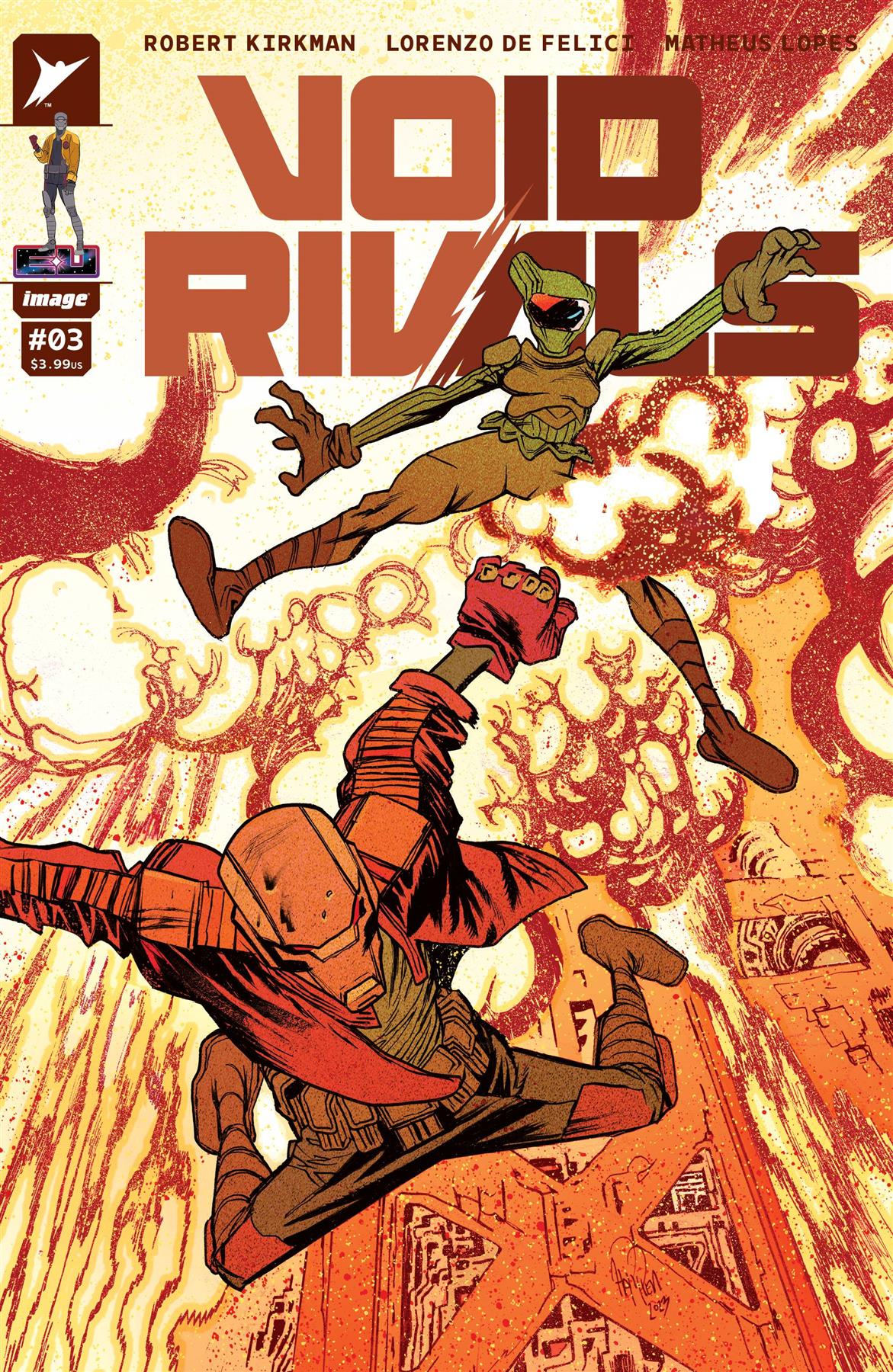 Void Rivals #3 Cvr B Harren Image Comics Comic Book