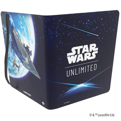 Star Wars Unlimited Casual Album18 Pocket - Card Back Blue By Gamegenic