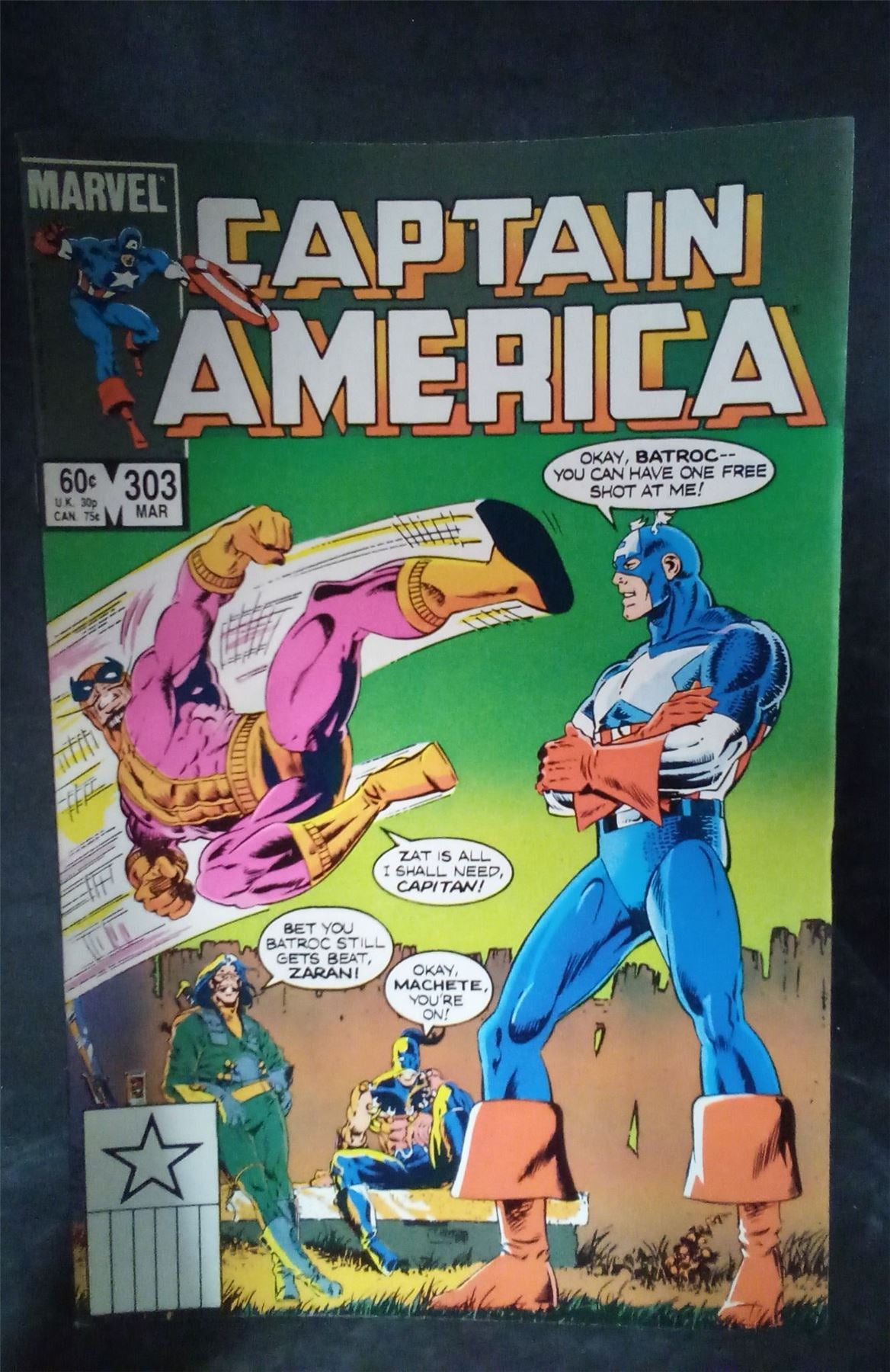 Captain America #303 1985 Marvel Comics Comic Book