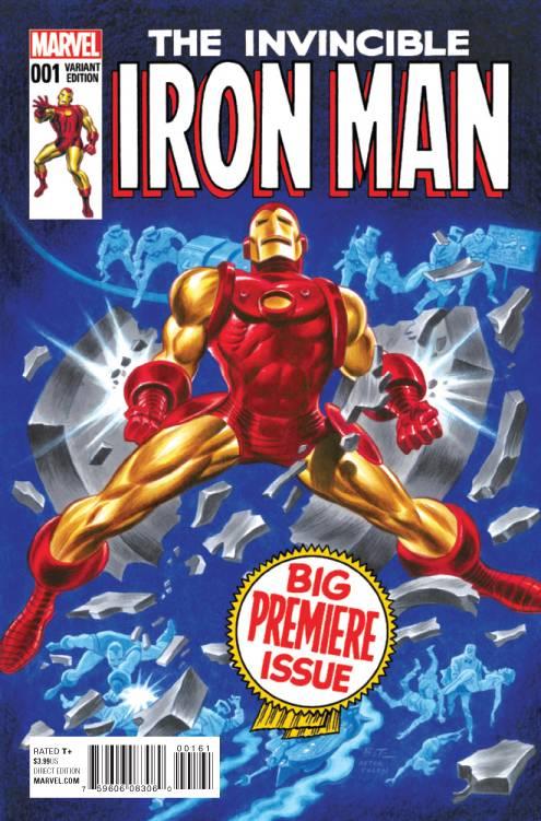 Invincible Iron Man #1 Classic Var (Classic Var) Marvel Comics Comic Book