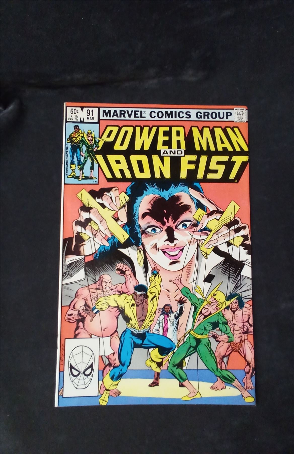 Power Man and Iron Fist #91 1983 marvel Comic Book