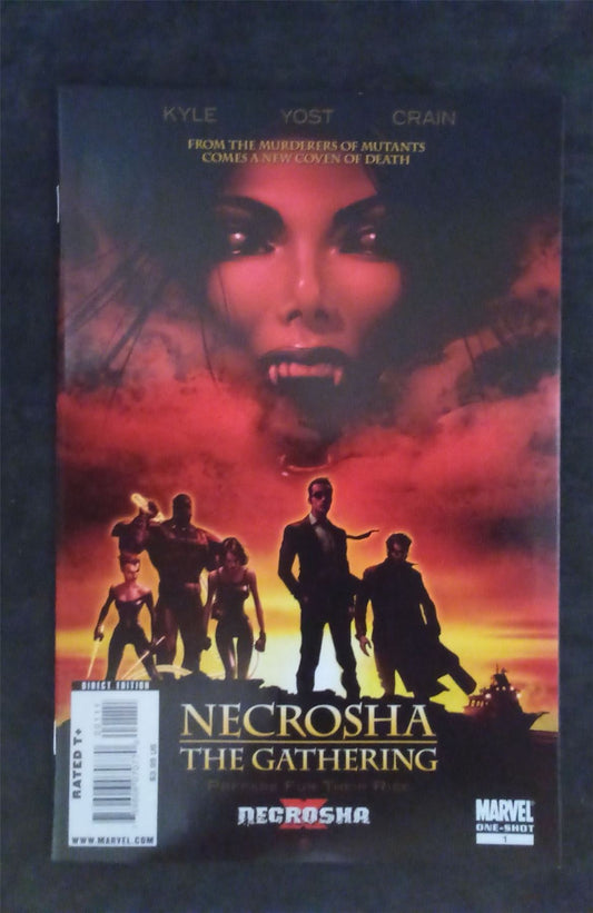 X Necrosha: The Gathering #1 2010 marvel Comic Book