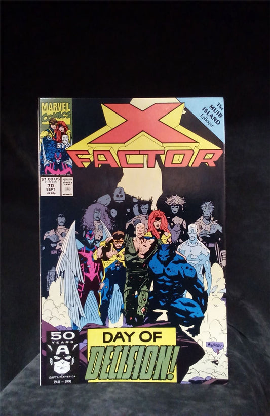 X-Factor #70 Direct Edition 1991 Marvel Comics Comic Book