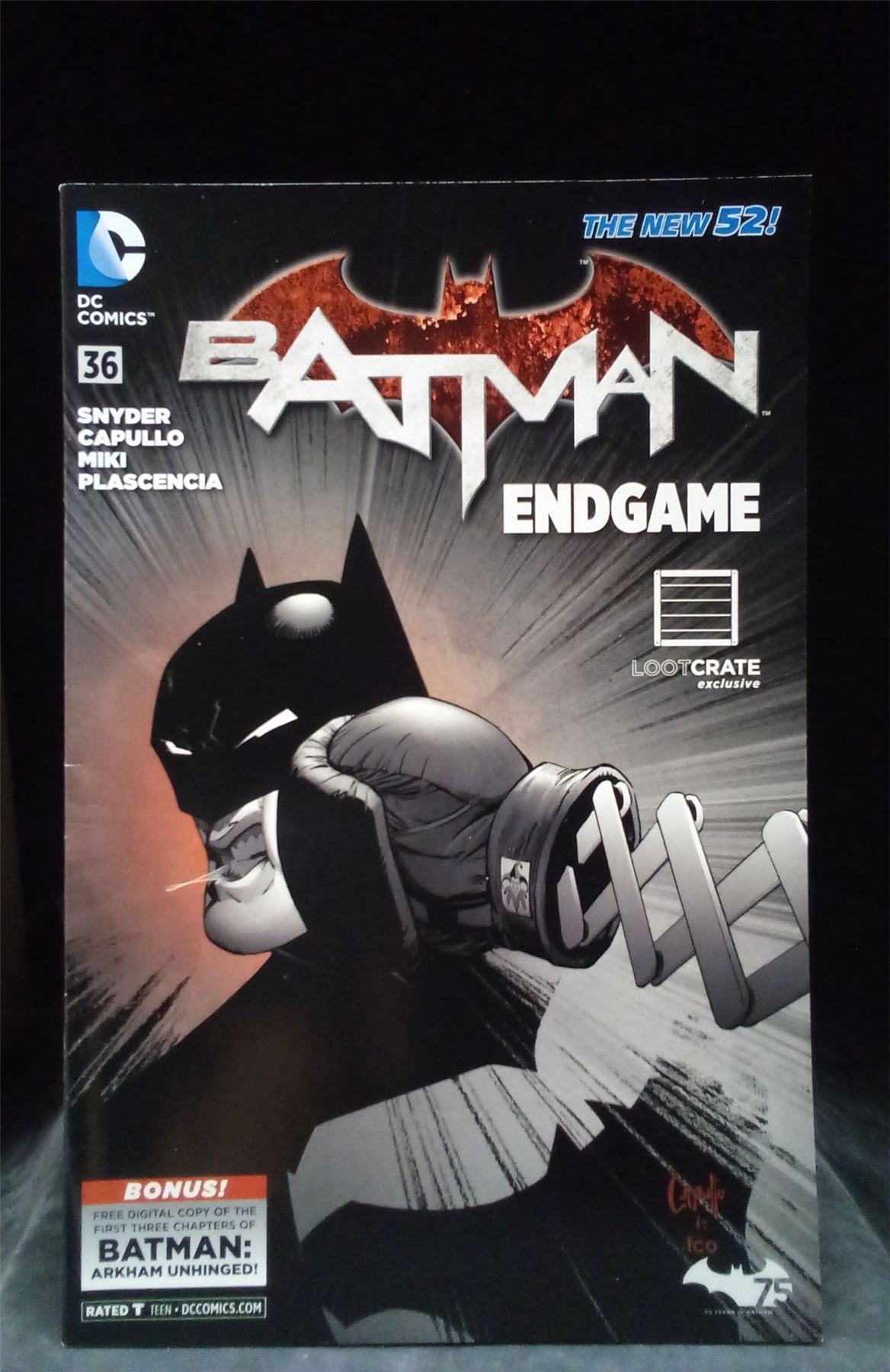 Batman #36 Loot Crate Cover 2015 DC Comics Comic Book
