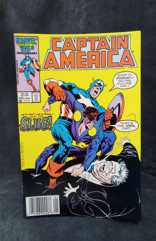 Captain America #325 1987 Marvel Comics Comic Book