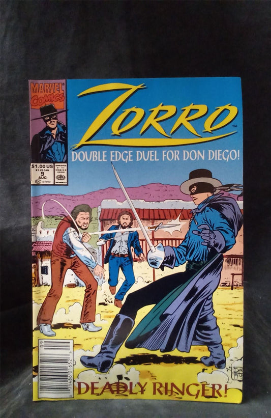 Zorro #9 1991 Marvel Comics Comic Book