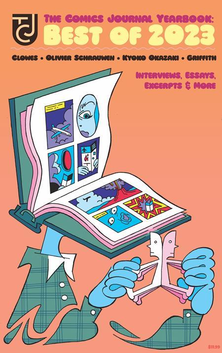 Comics Journal Yearbook Best Of 2023 (mr) Fantagraphics Comic Book