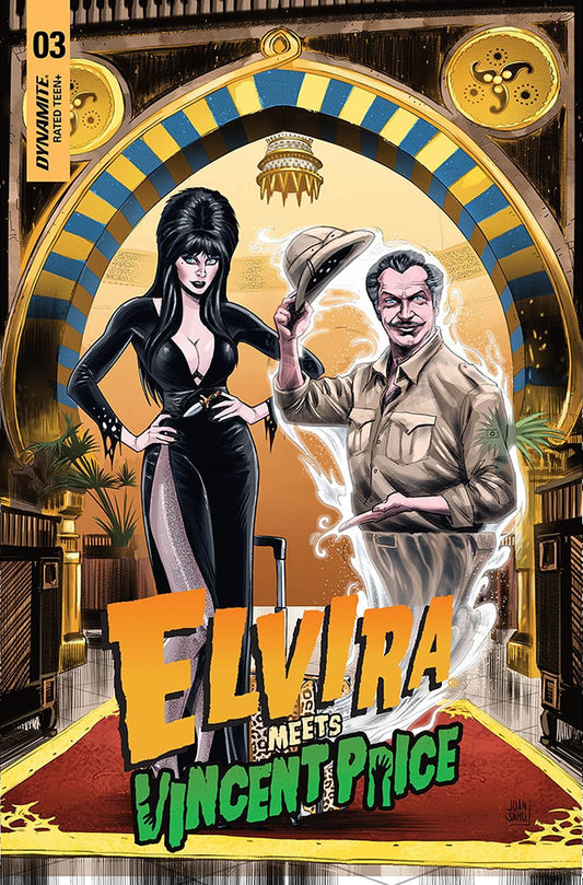 Elvira Meets Vincent Price #3 Cvr B Samu Dynamite Comic Book